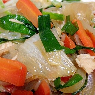 ★ヘルシーな野菜の中華煮